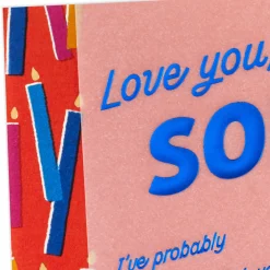 Love You a Million Times Birthday Card for Son