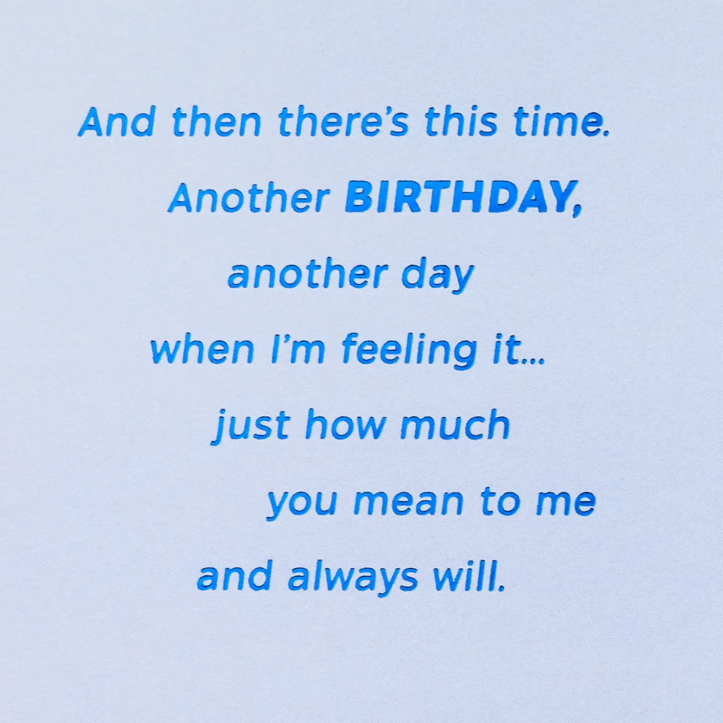 Love You a Million Times Birthday Card for Son