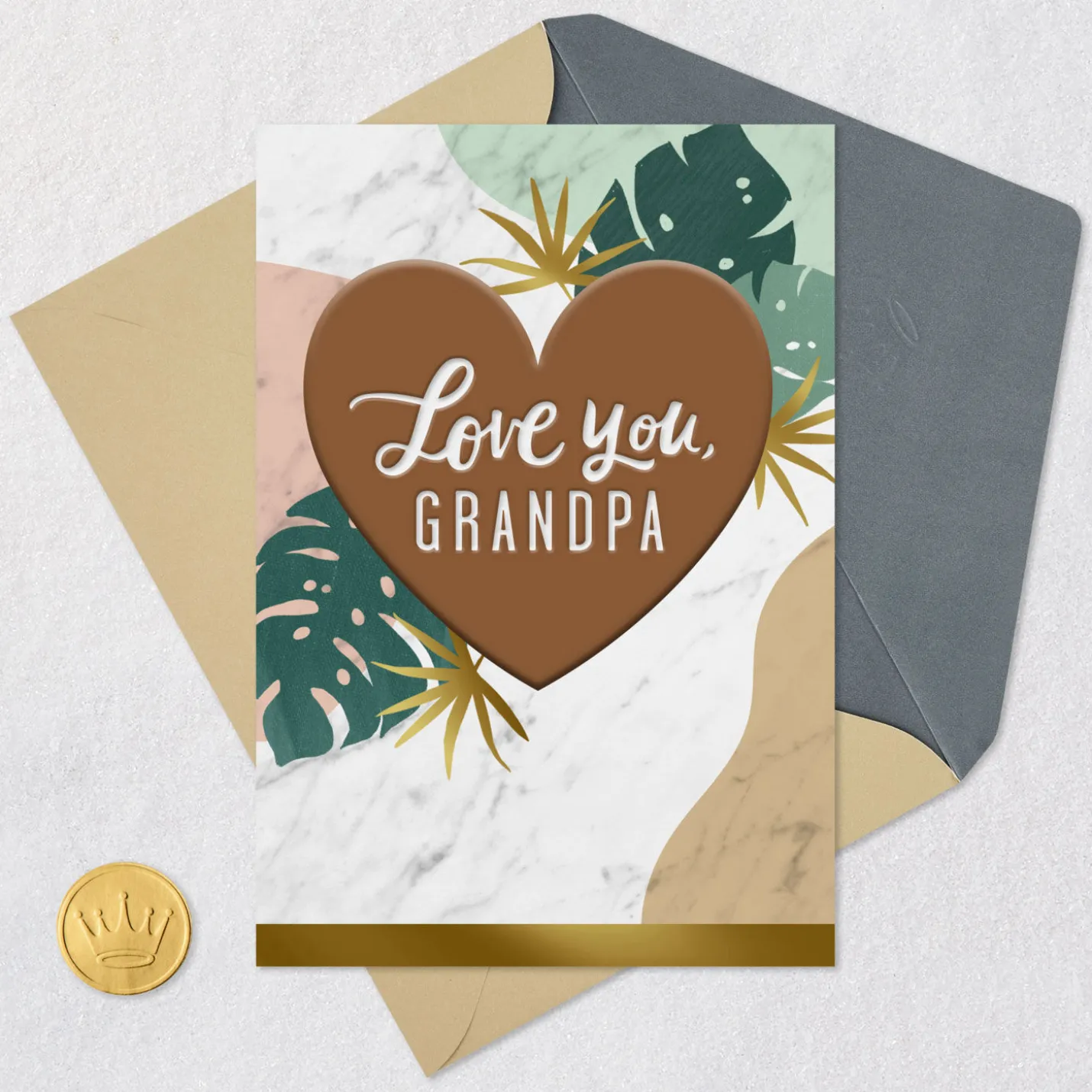 Love you, Grandpa Birthday Card