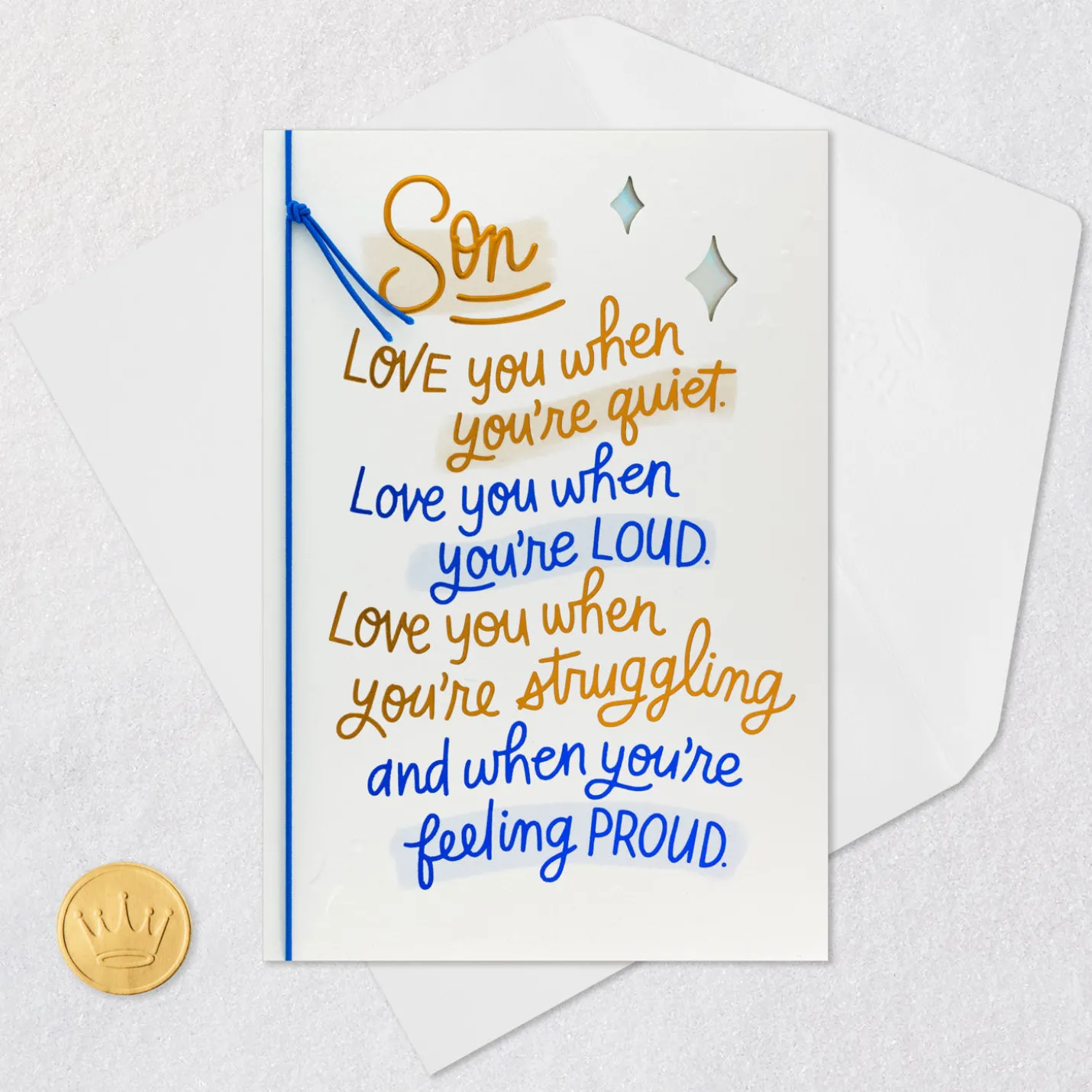 Love You in Every Moment Birthday Card for Son