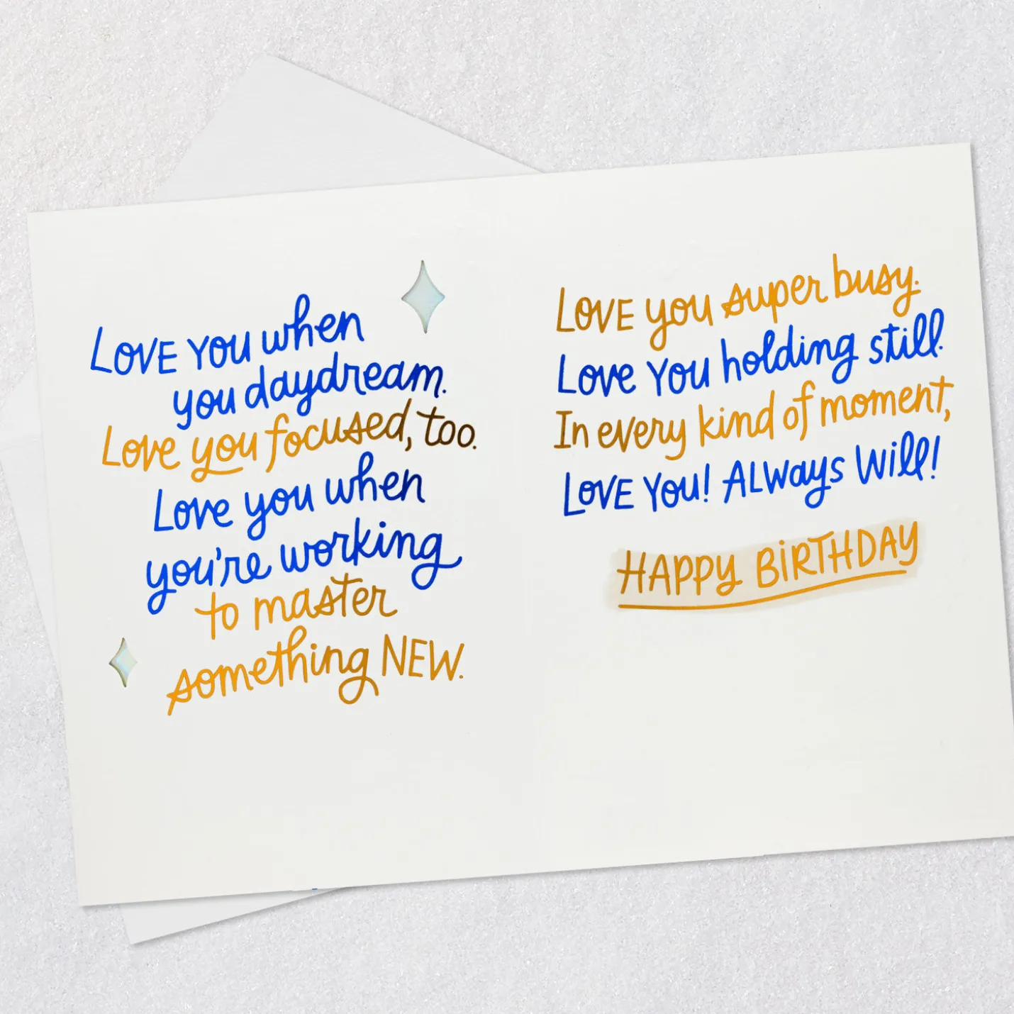 Love You in Every Moment Birthday Card for Son