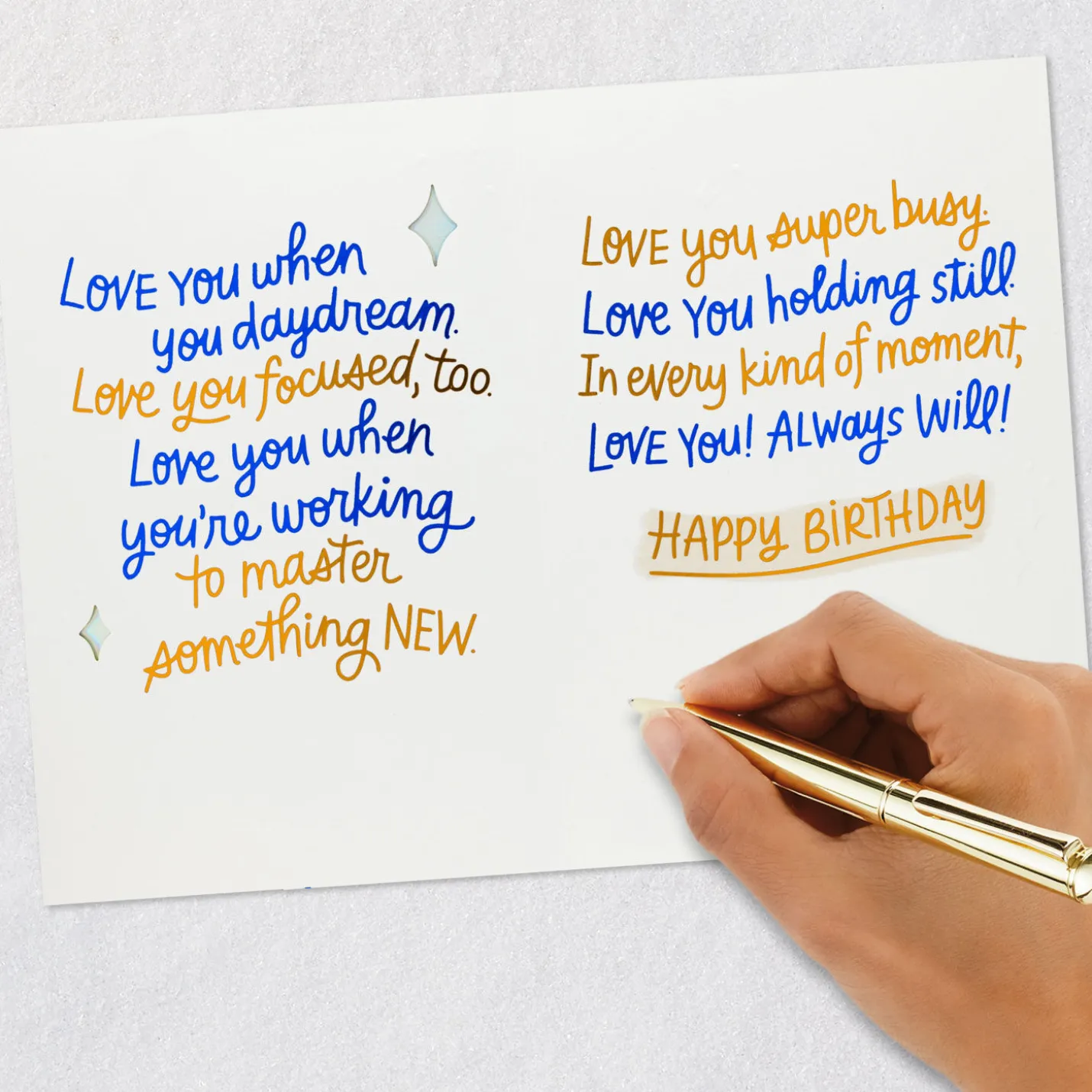 Love You in Every Moment Birthday Card for Son
