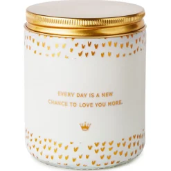 Love You More Scented Single-Wick Jar Candle, 7 oz.