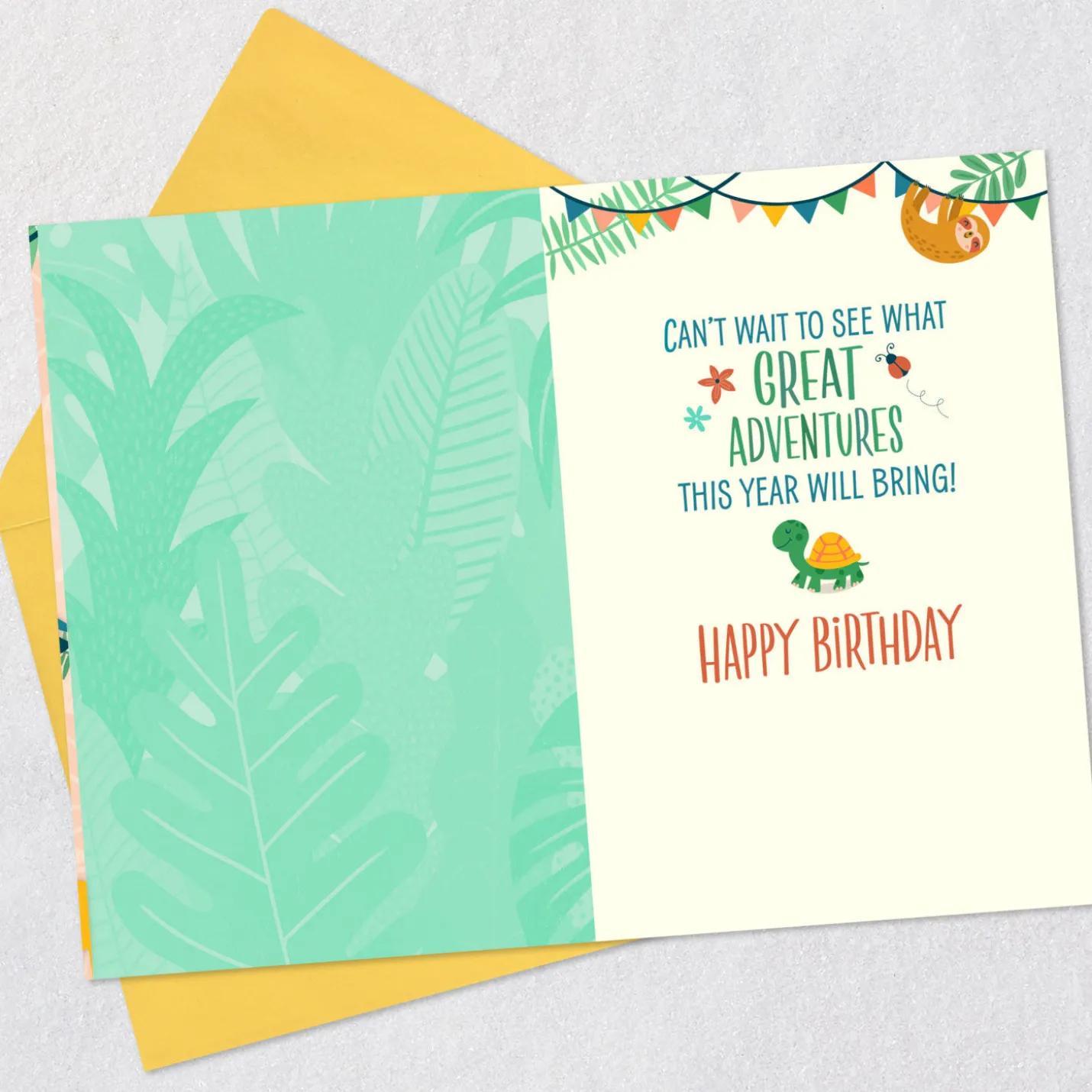 Love Your Wild Spirit Birthday Card for Granddaughter