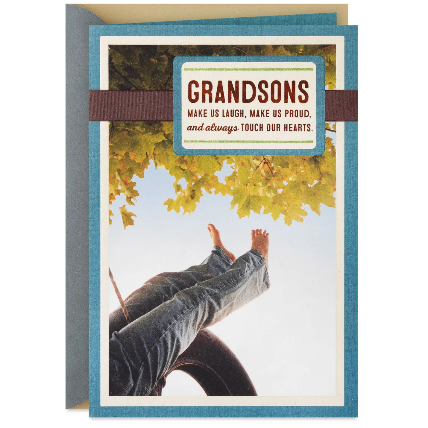 Love You Today and Always Birthday Card for Grandson