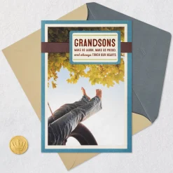 Love You Today and Always Birthday Card for Grandson