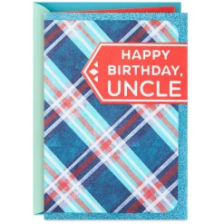 Loving Thoughts From Us Birthday Card for Uncle