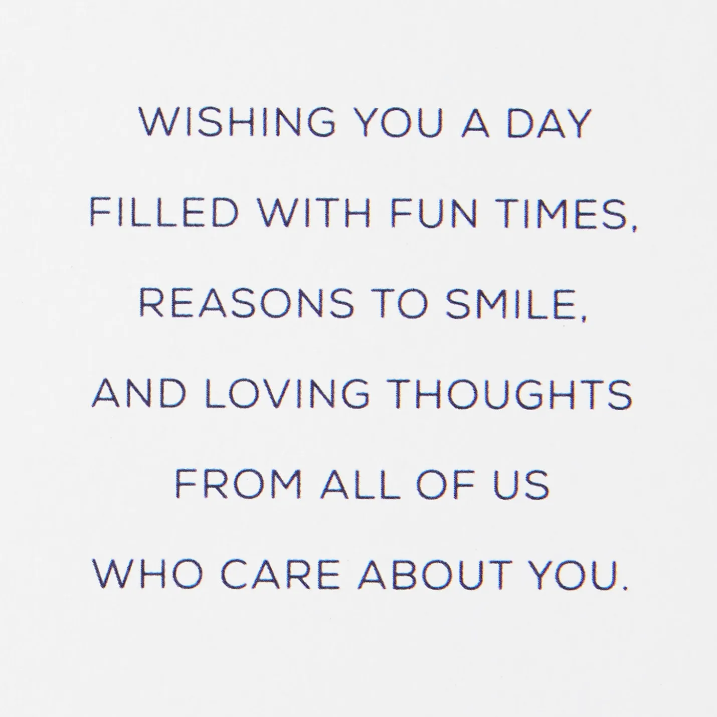 Loving Thoughts From Us Birthday Card for Uncle