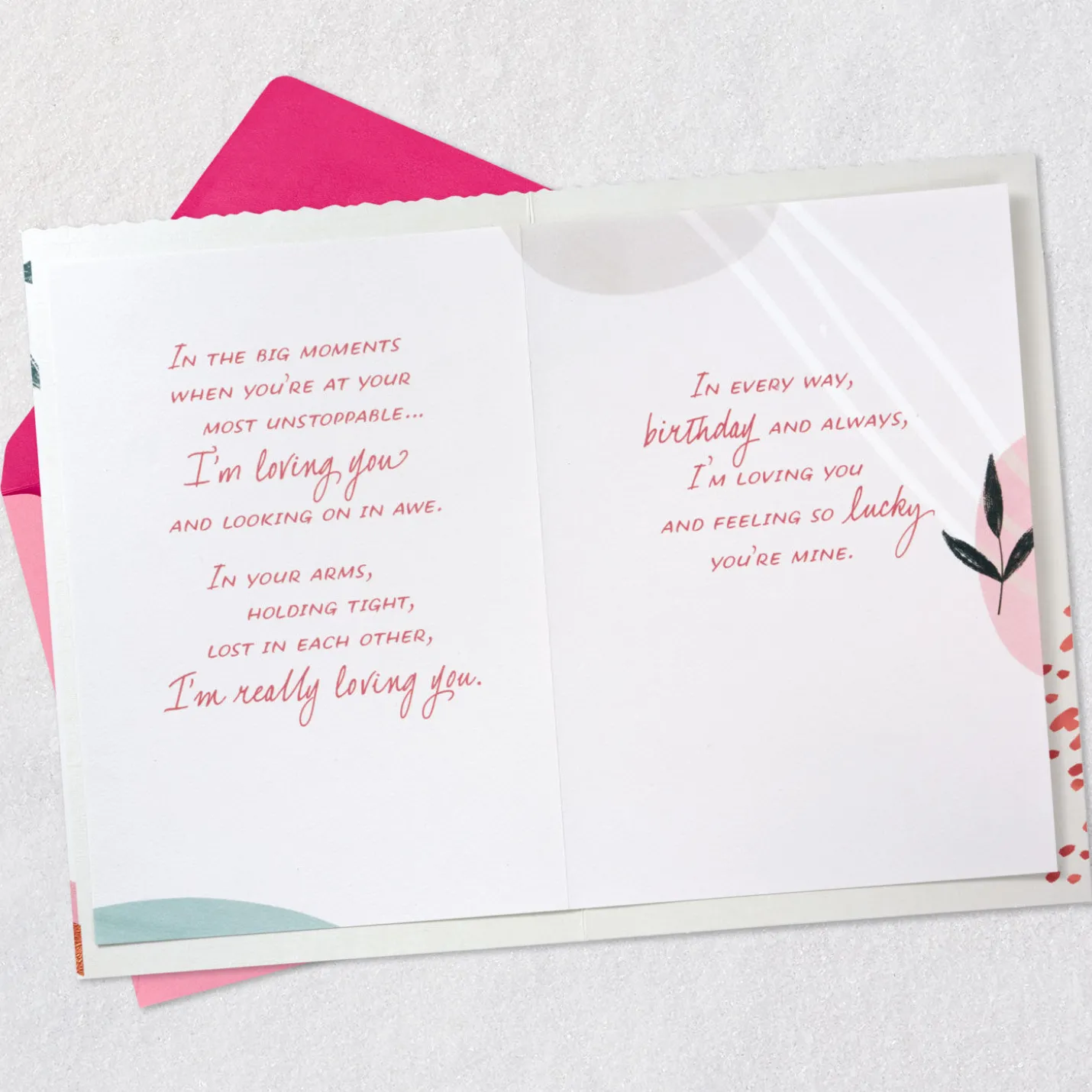 Loving You in Every Way Birthday Card for Wife