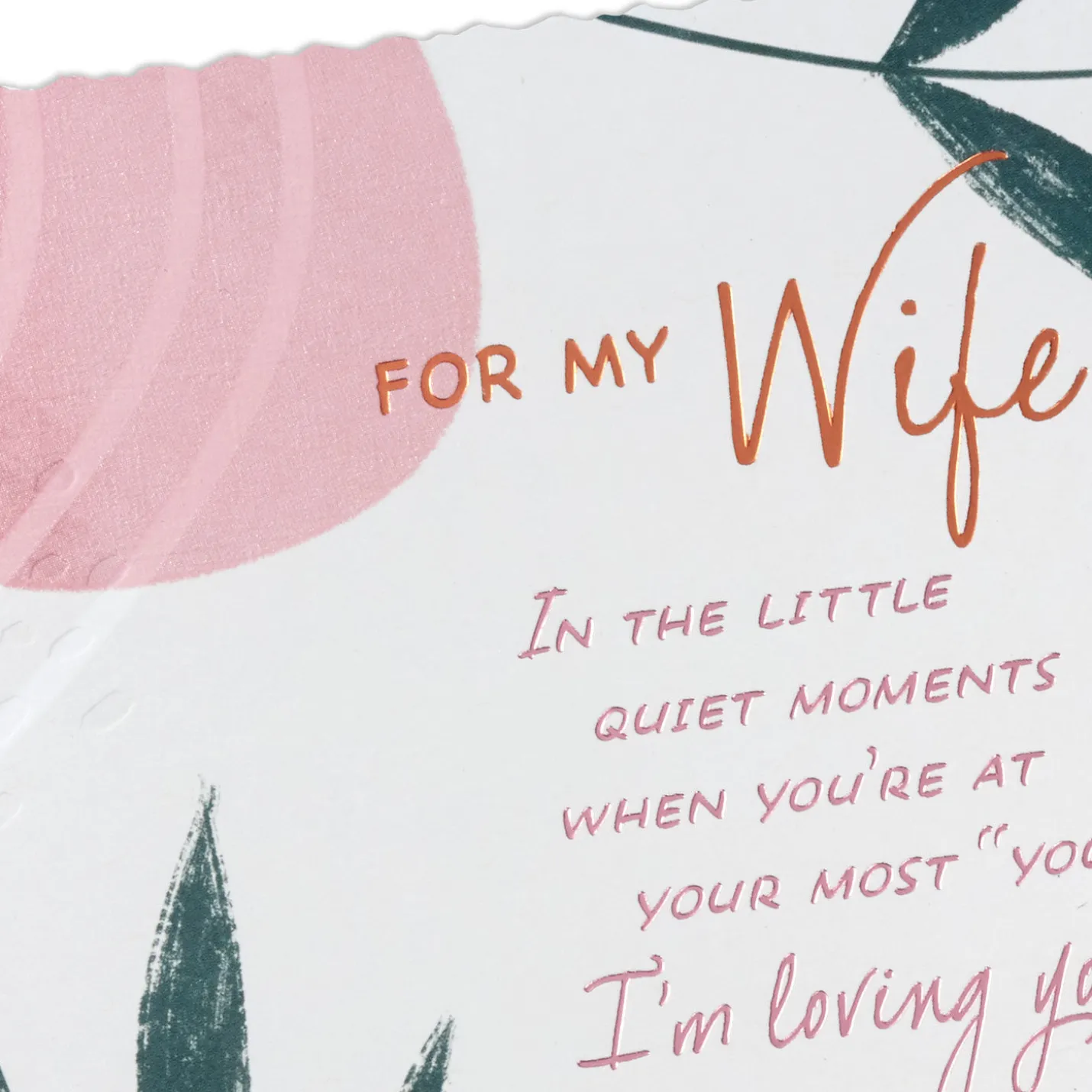 Loving You in Every Way Birthday Card for Wife