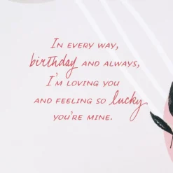 Loving You in Every Way Birthday Card for Wife