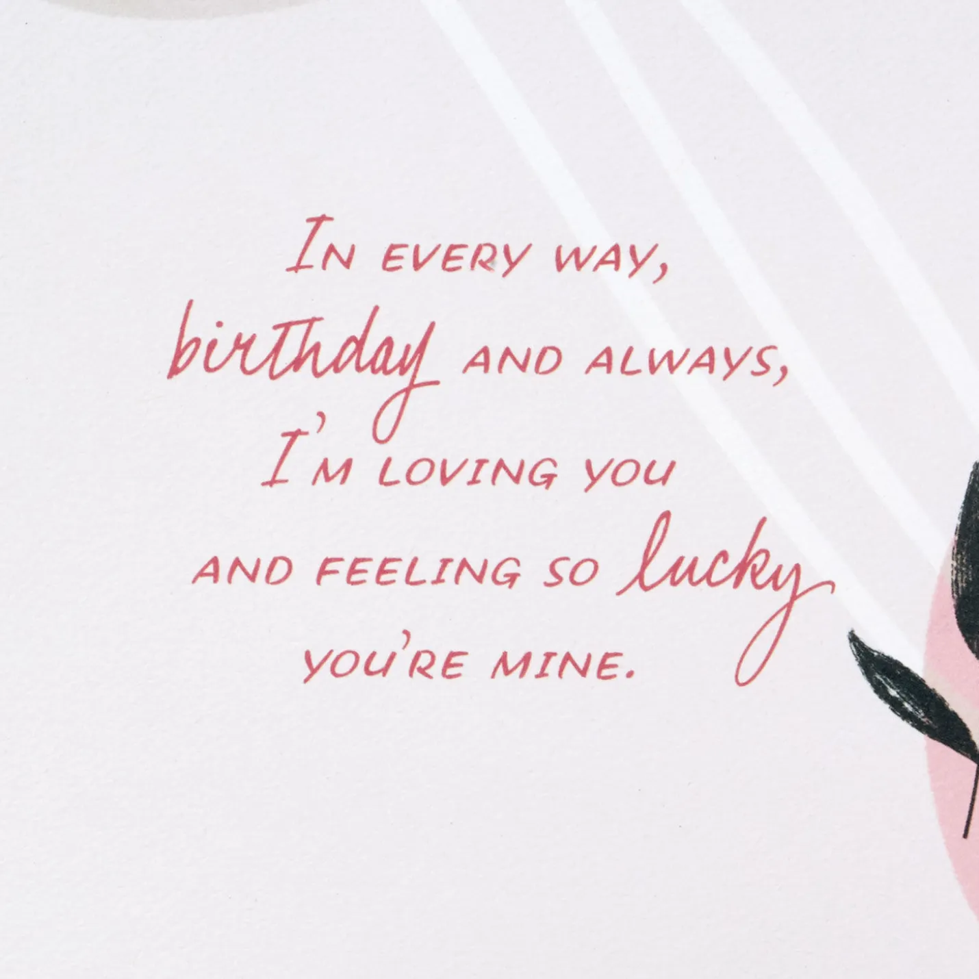 Loving You in Every Way Birthday Card for Wife