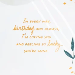 Loving You in Every Way Birthday Card for Wife