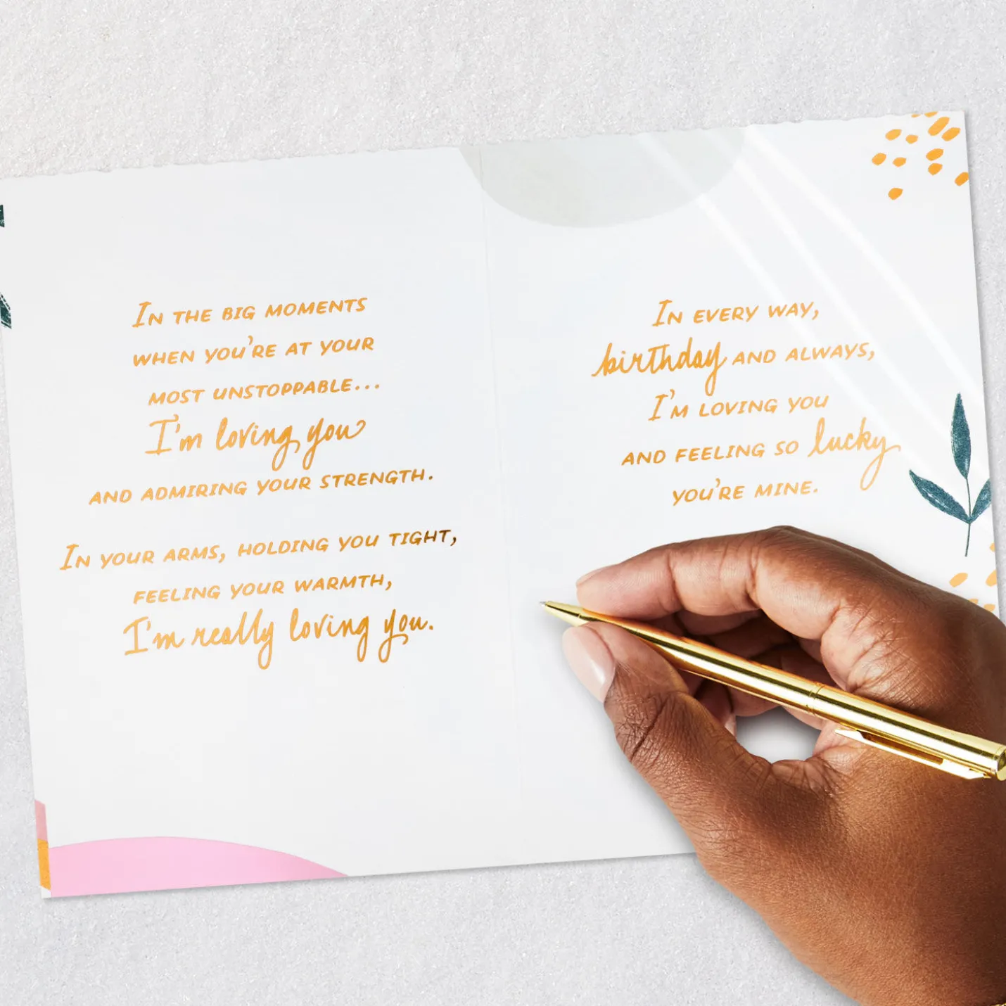 Loving You in Every Way Birthday Card for Wife