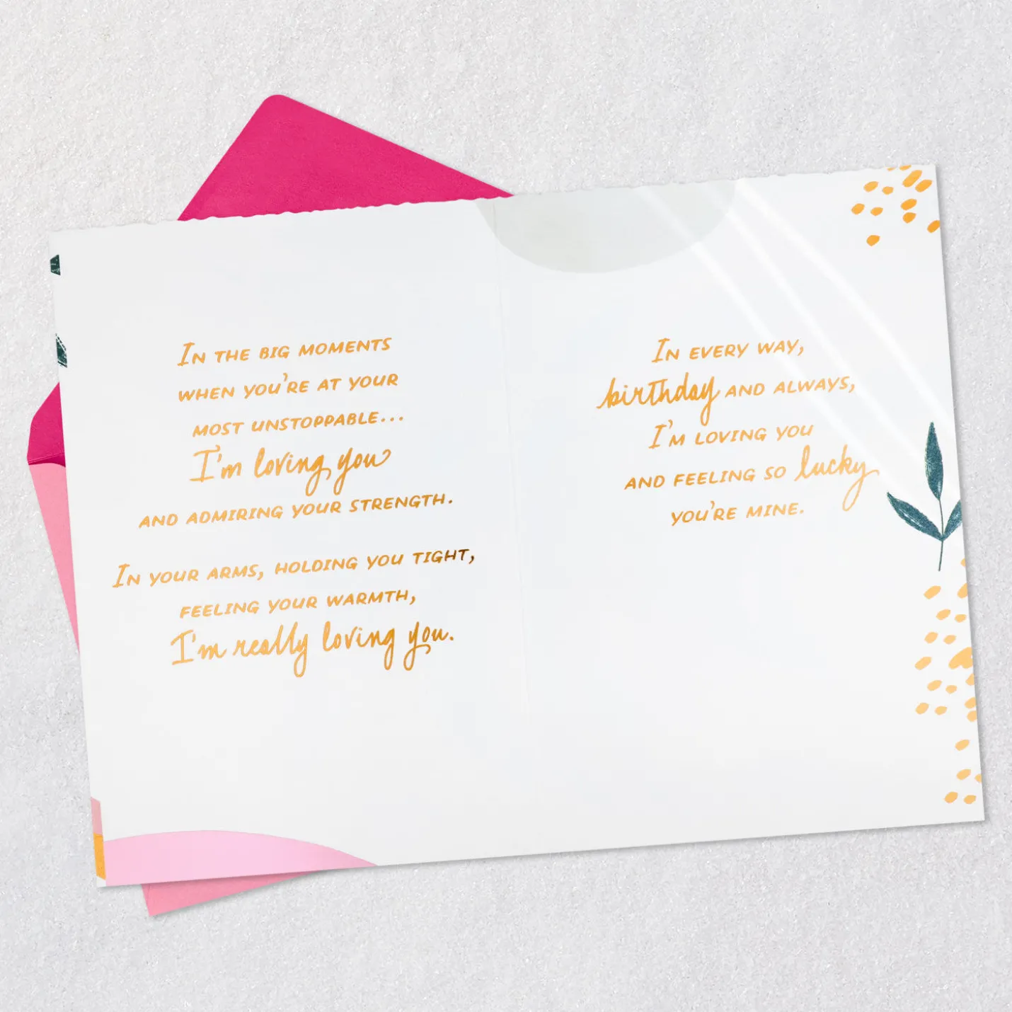 Loving You in Every Way Birthday Card for Wife