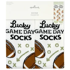 Lucky Game Day Football Unisex Crew Socks