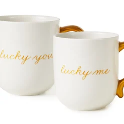 Lucky Me and Lucky You Mugs, Set of 2