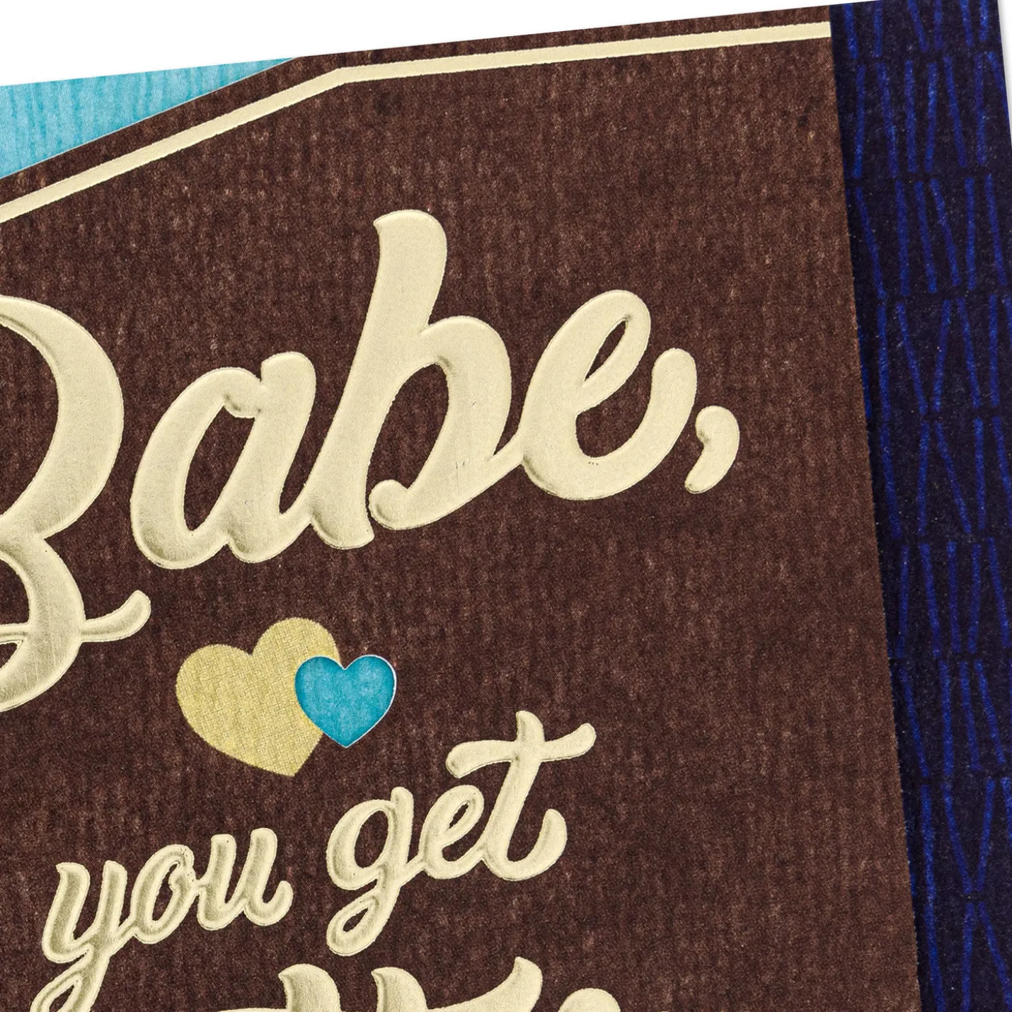 Lucky Me to Savor It All Romantic Birthday Card for Him