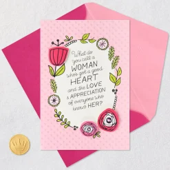 Lucky to Call You Family Birthday Card for Her
