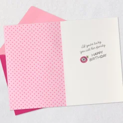 Lucky to Call You Family Birthday Card for Her