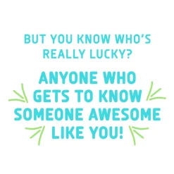 Lucky to Know You 13th Birthday Card
