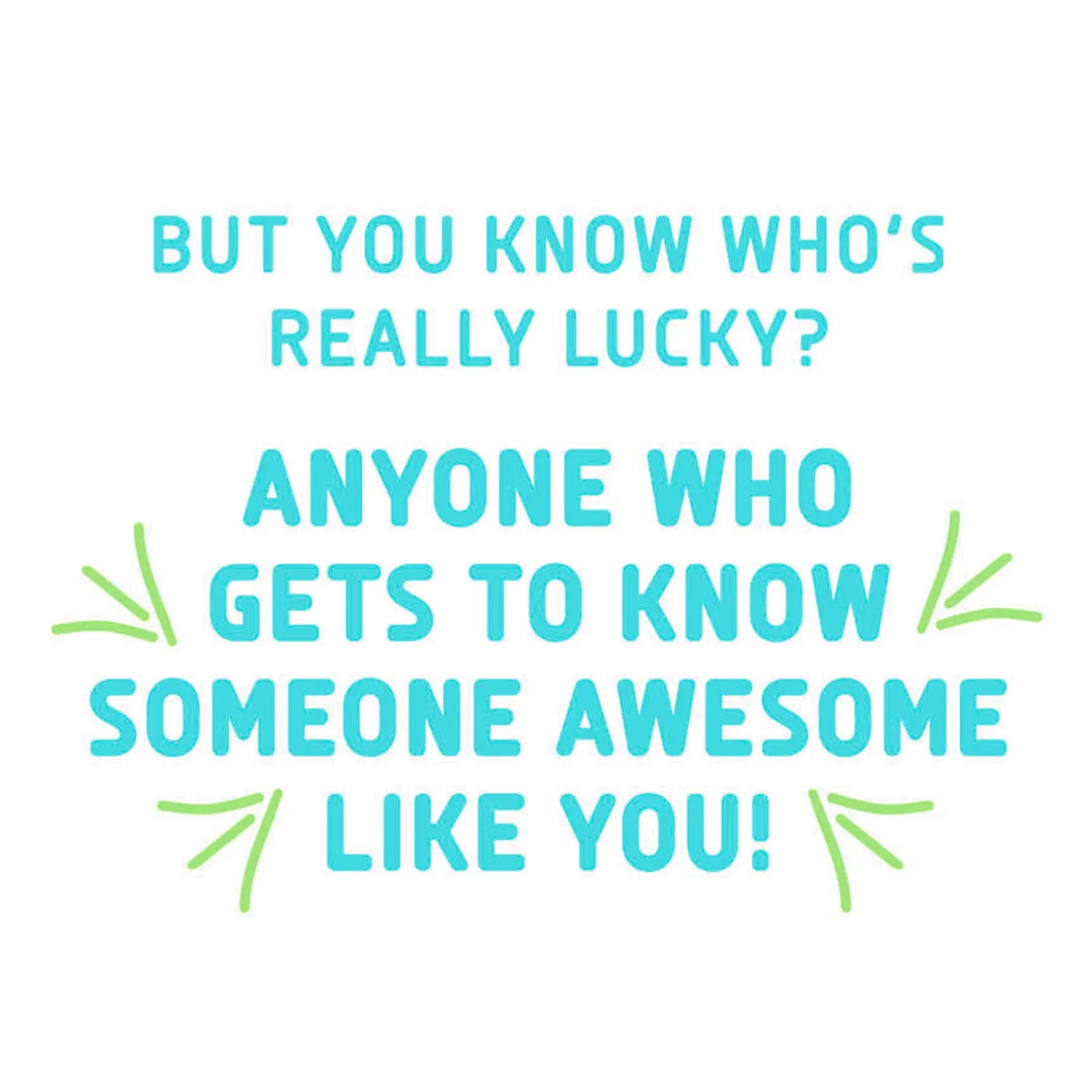 Lucky to Know You 13th Birthday Card