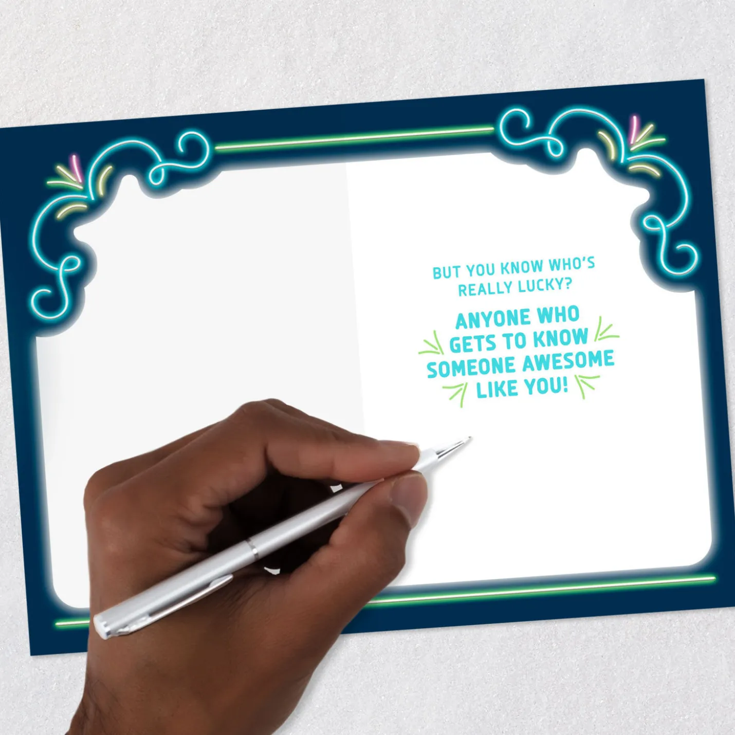 Lucky to Know You 13th Birthday Card