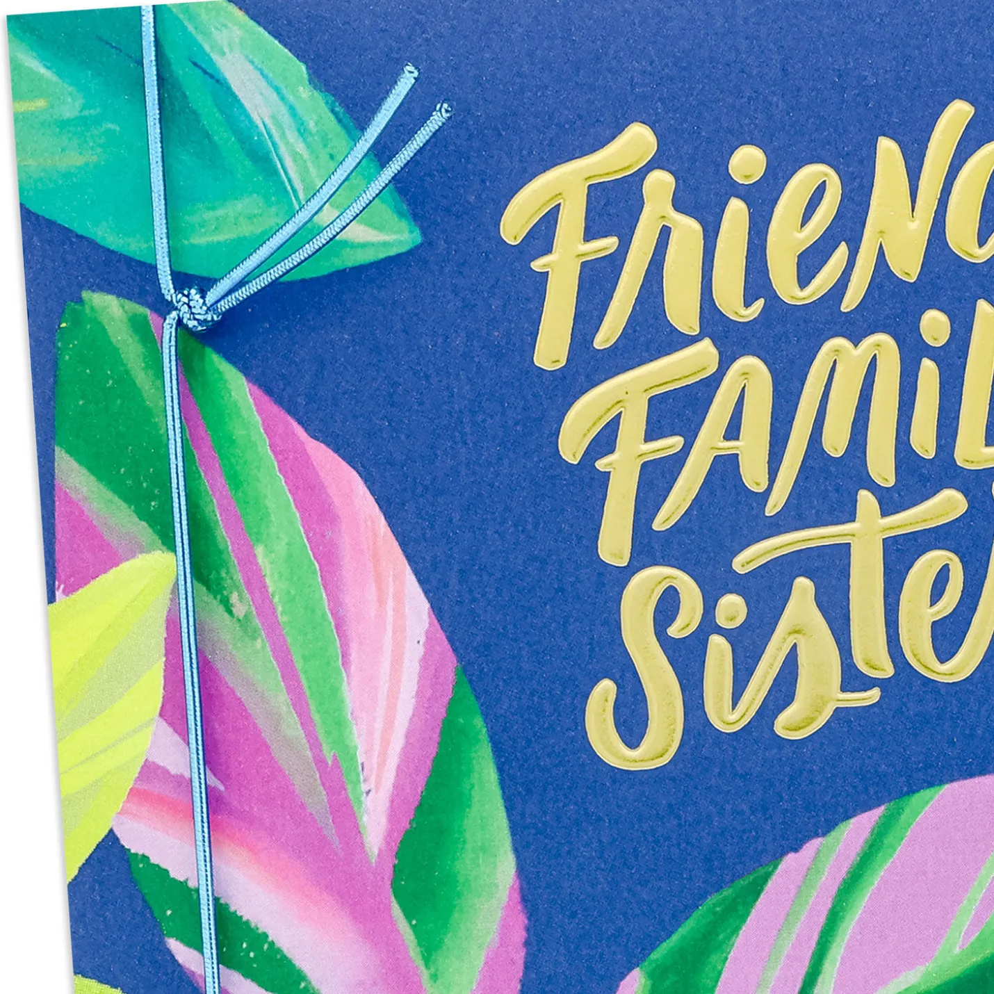 Lucky to Share It All With You Birthday Card for Sister