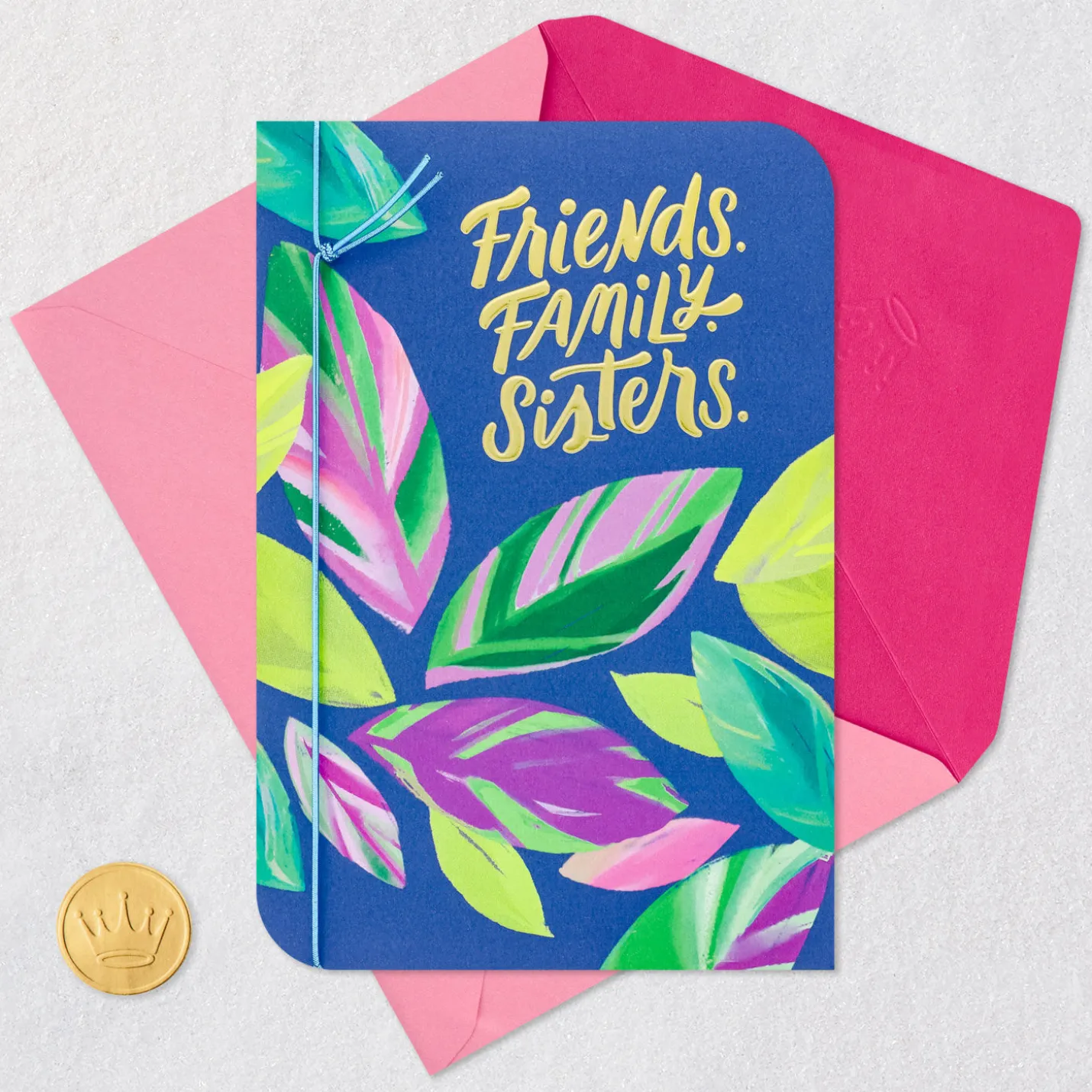 Lucky to Share It All With You Birthday Card for Sister