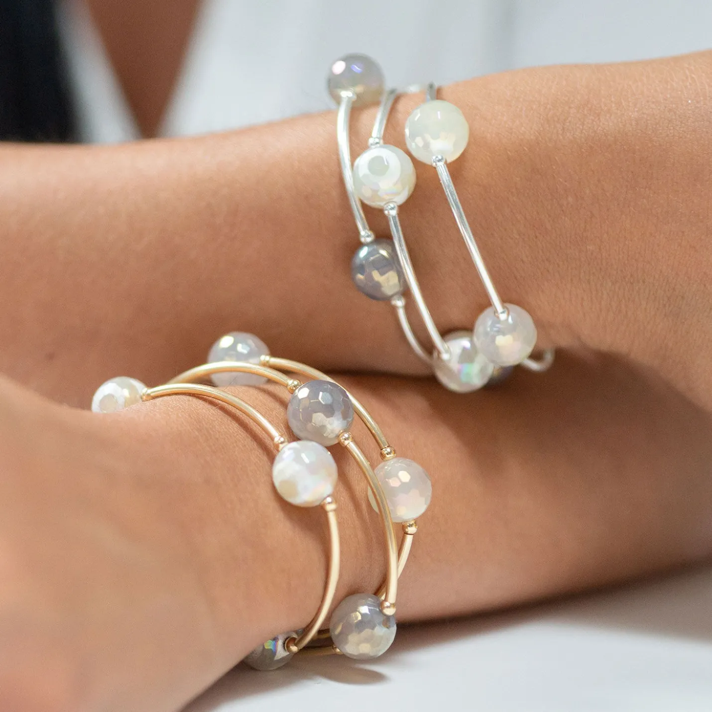 Made As Intended Mystic Champagne Blessing Bracelet