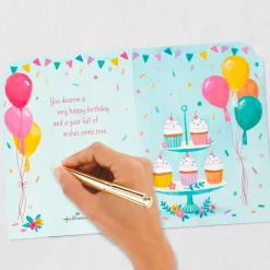 Make a Wish Musical 3D Pop-Up Birthday Card With Light