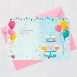 Make a Wish Musical 3D Pop-Up Birthday Card With Light