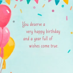 Make a Wish Musical 3D Pop-Up Birthday Card With Light