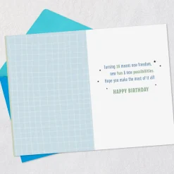 Make the Most of It 16th Birthday Card