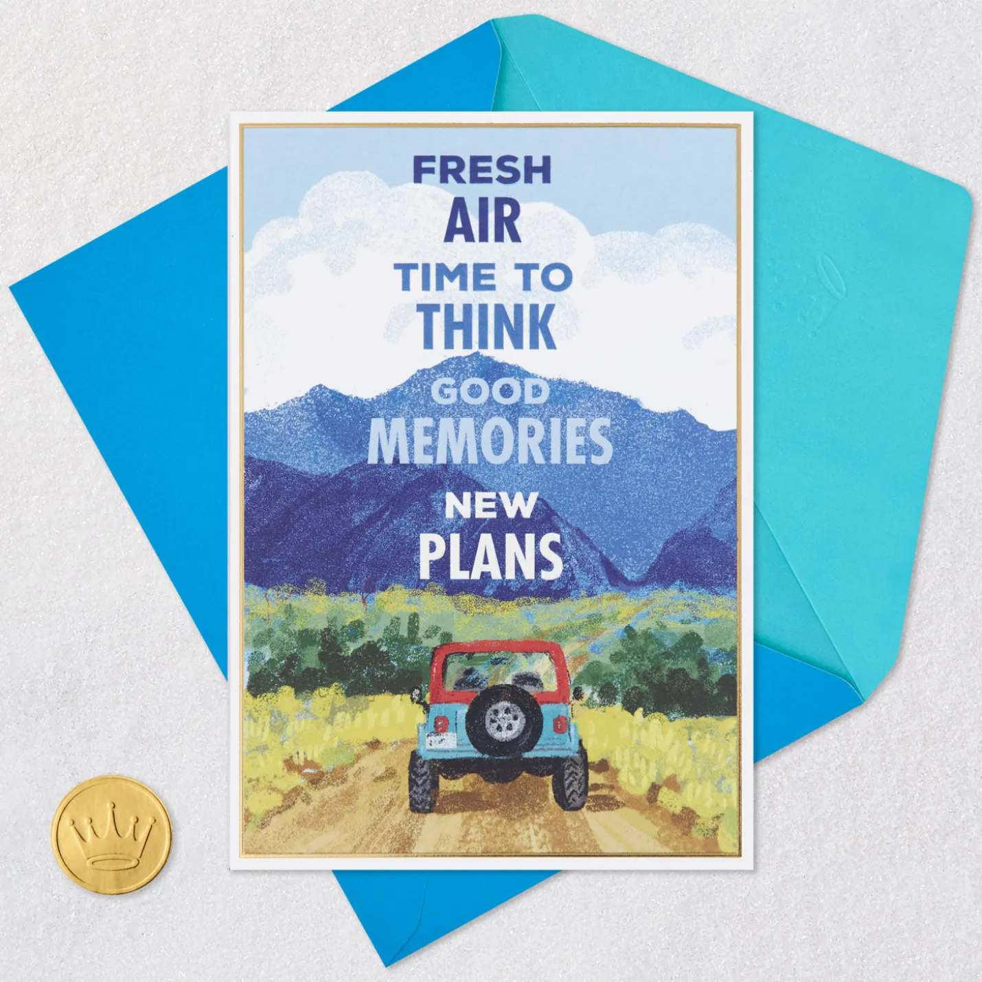 Make the Most of the Year Ahead Birthday Card