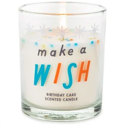 Make a Wish Birthday Cake Jar Candle