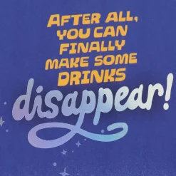 Make Some Drinks Disappear Funny 21st Birthday Card