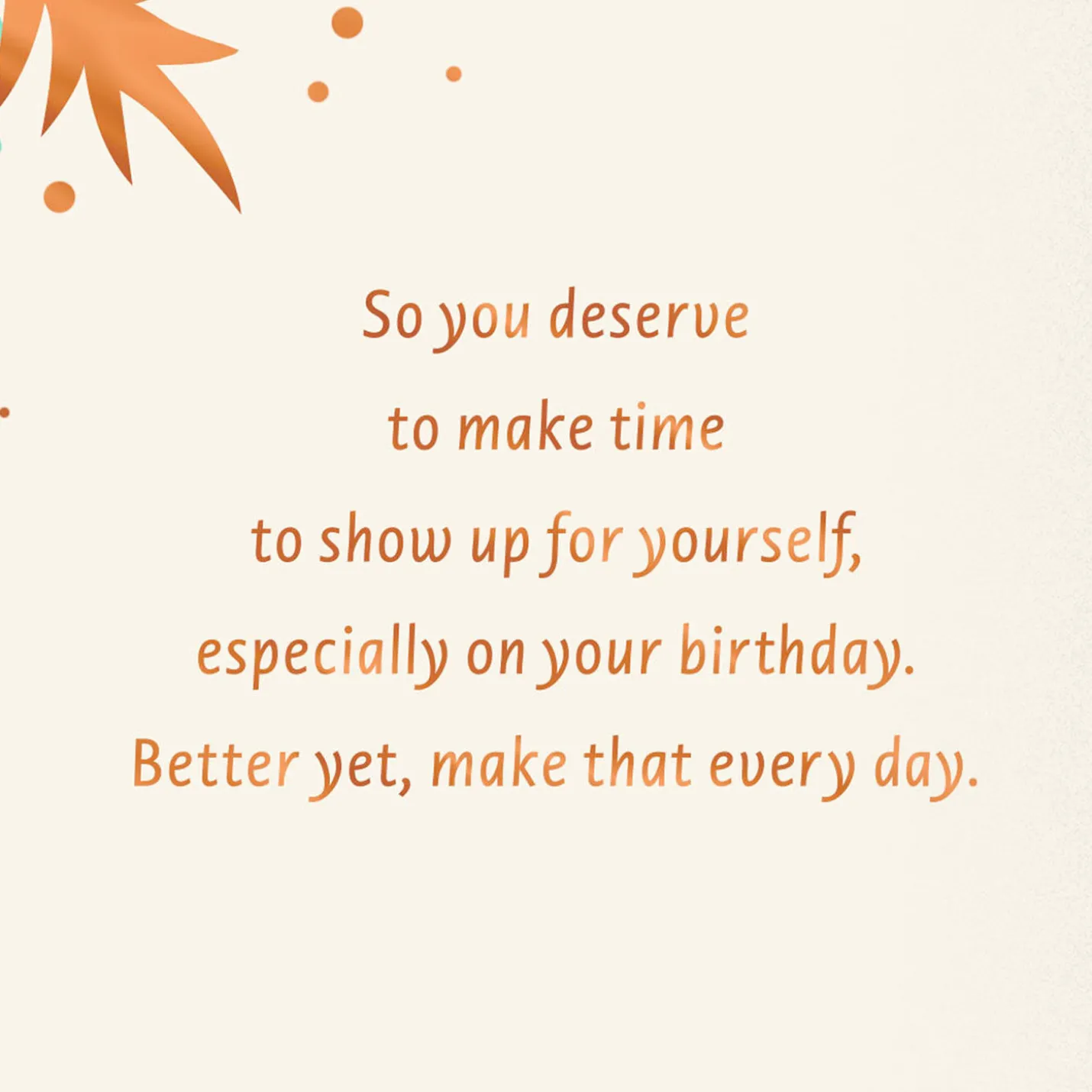 Make Time for You Birthday Card for Aunt