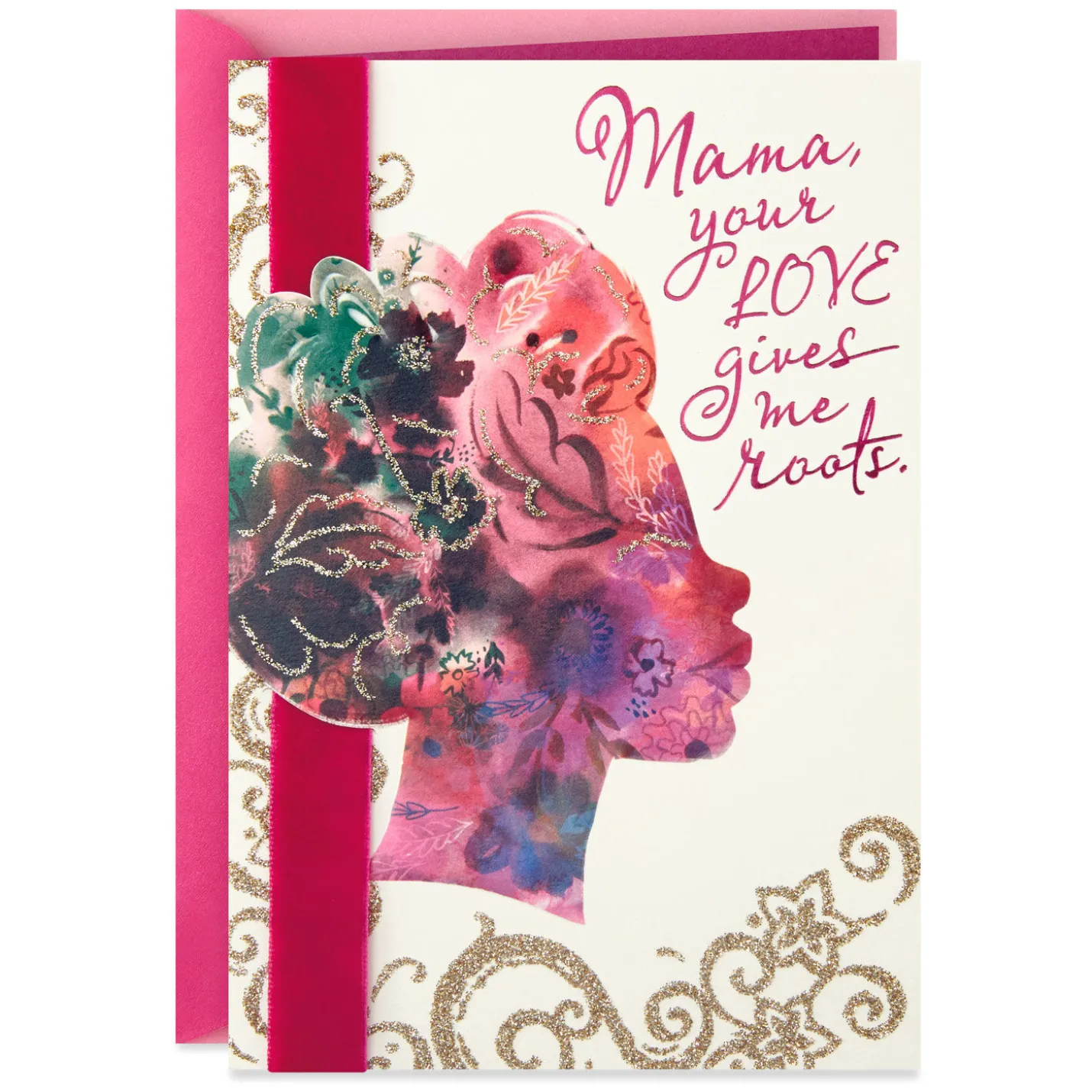 Mama, Your Love Gives Me Roots Birthday Card for Mom