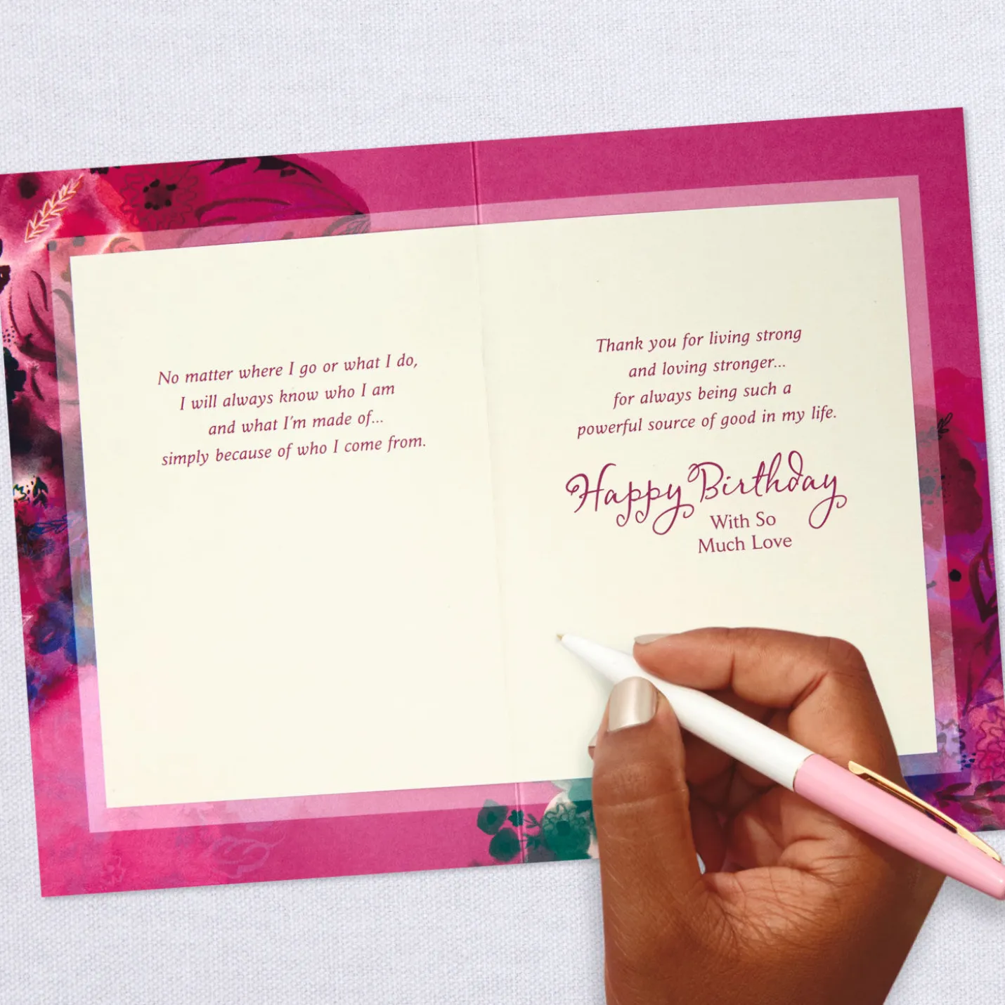 Mama, Your Love Gives Me Roots Birthday Card for Mom