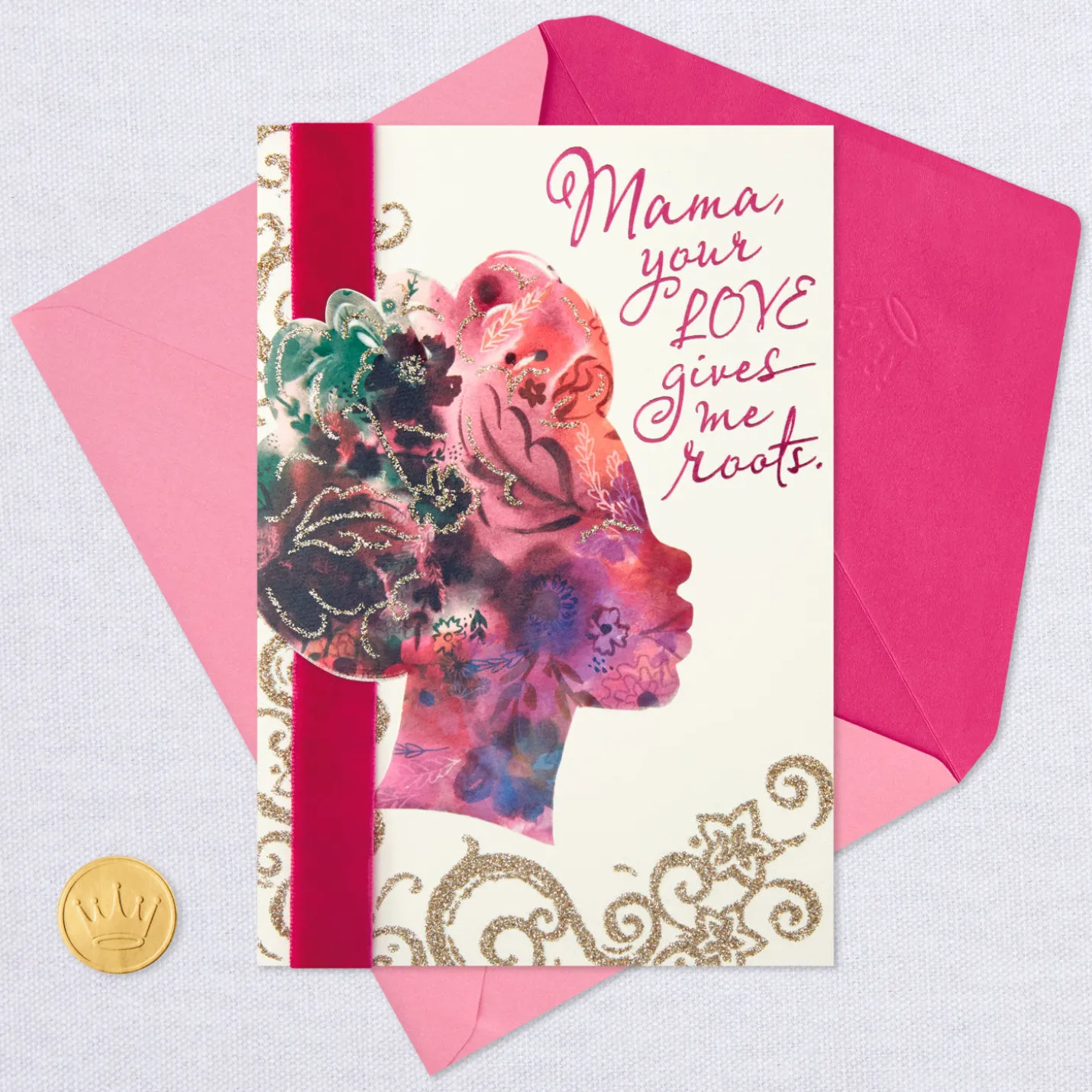 Mama, Your Love Gives Me Roots Birthday Card for Mom