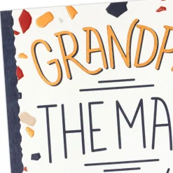 Man, Myth, Mischief-Maker Birthday Card for Grandpa
