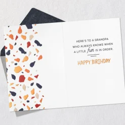 Man, Myth, Mischief-Maker Birthday Card for Grandpa