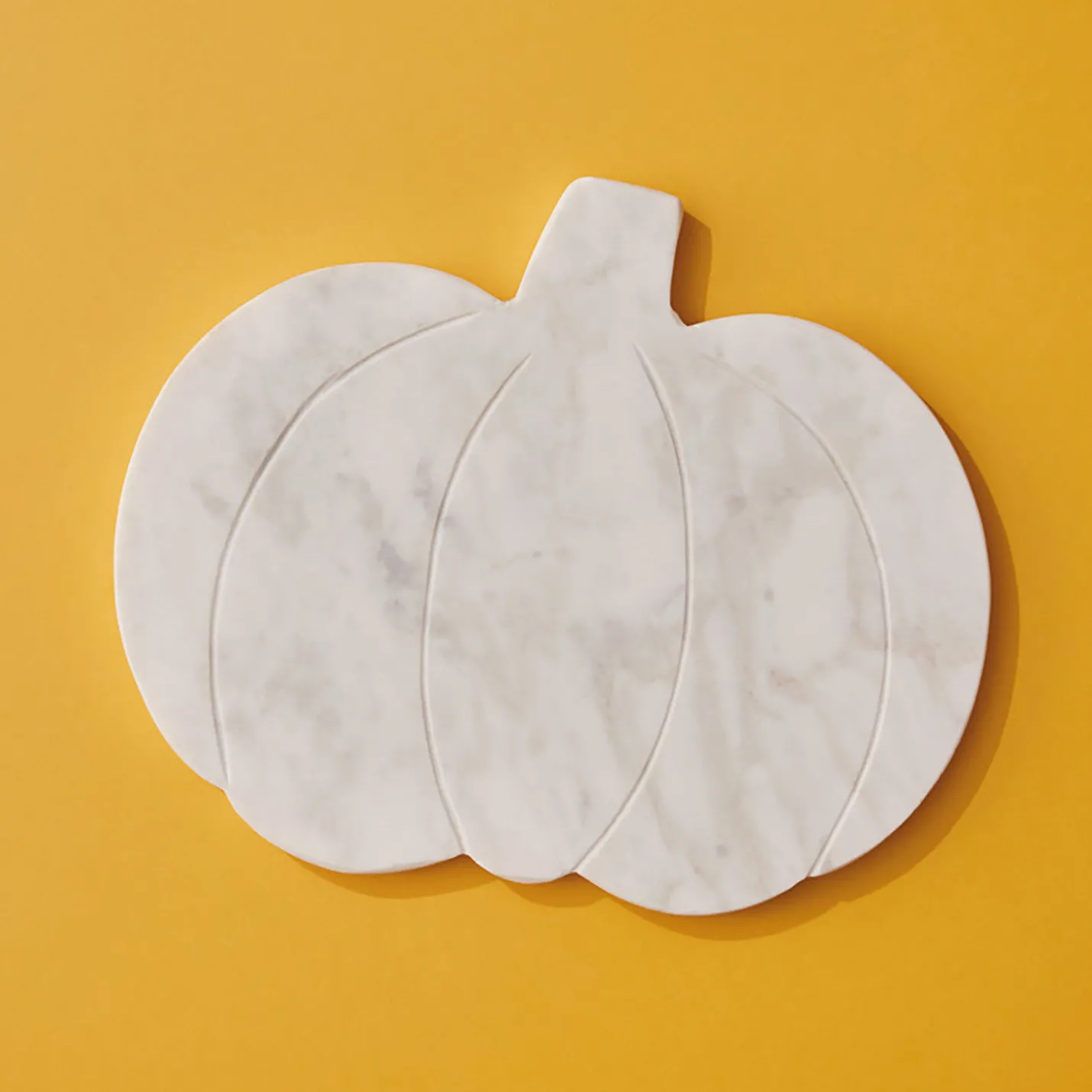 Marble Pumpkin Serving Board, 10x8