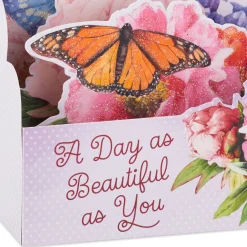 Marjolein Bastin Beautiful Day Butterflies and Flowers 3D Pop-Up Card