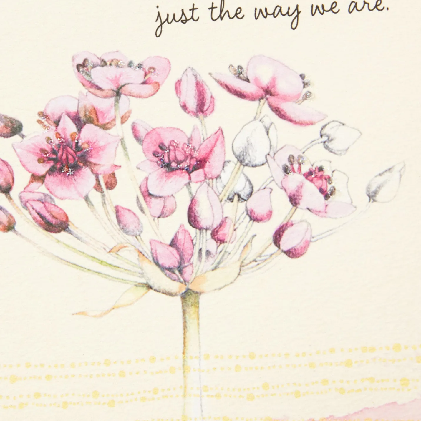 Marjolein Bastin Wildflowers Just Be You Birthday Card