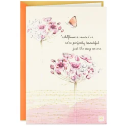 Marjolein Bastin Wildflowers Just Be You Birthday Card