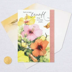 Marjolein Bastin You Are Wonderful Birthday Card
