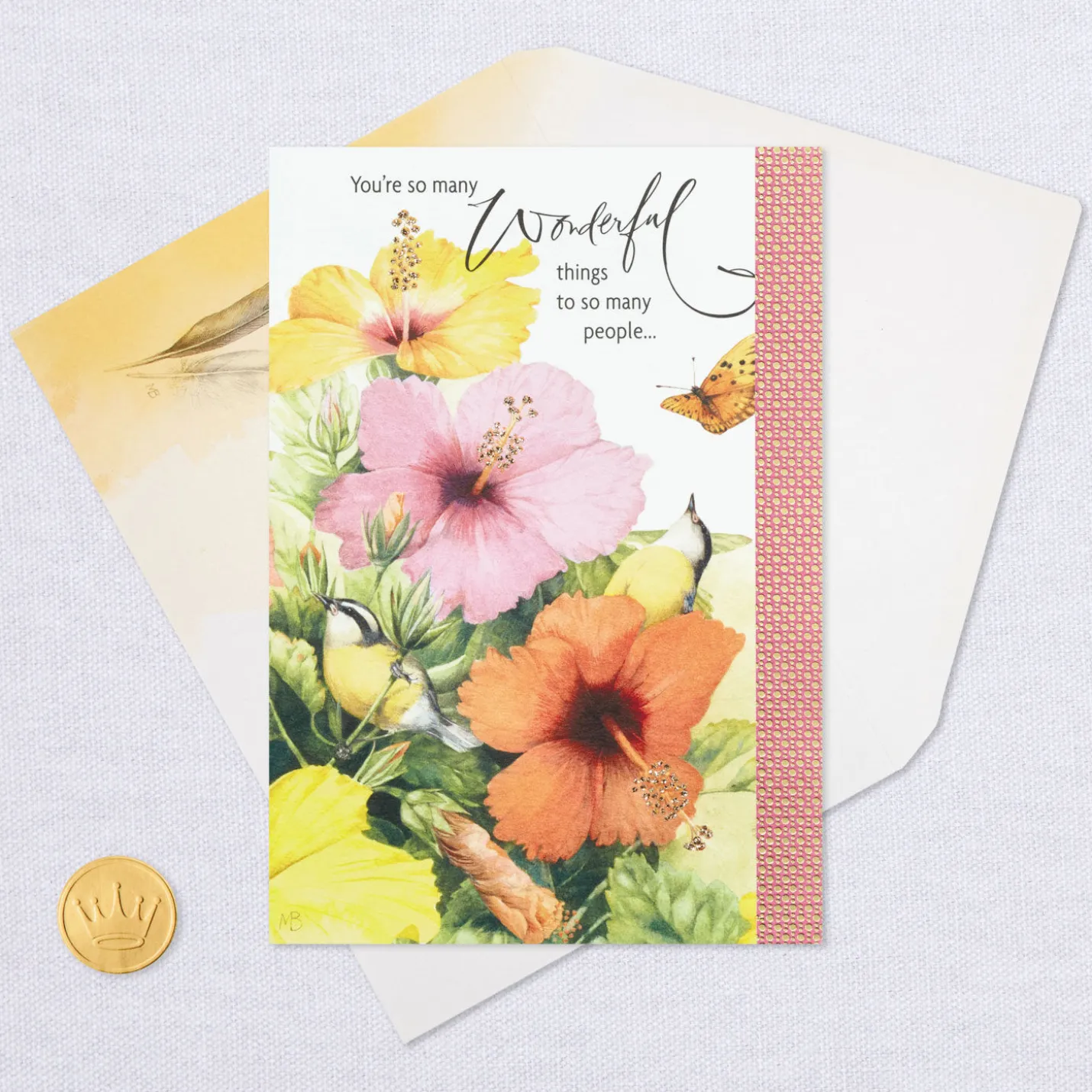 Marjolein Bastin You Are Wonderful Birthday Card