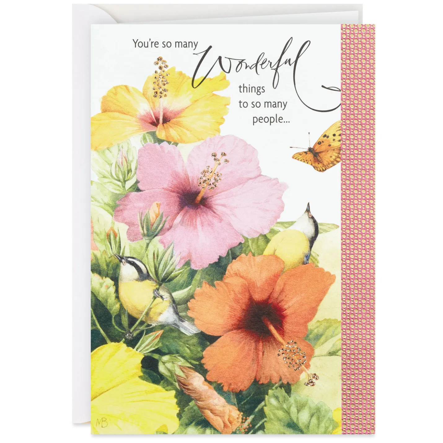 Marjolein Bastin You Are Wonderful Birthday Card
